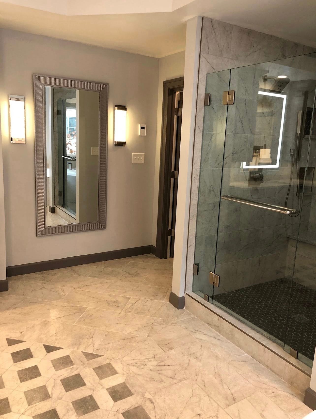 Luxury marble bathroom